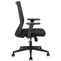 Silla Ejecutiva Vision Black Respaldo Bajo
