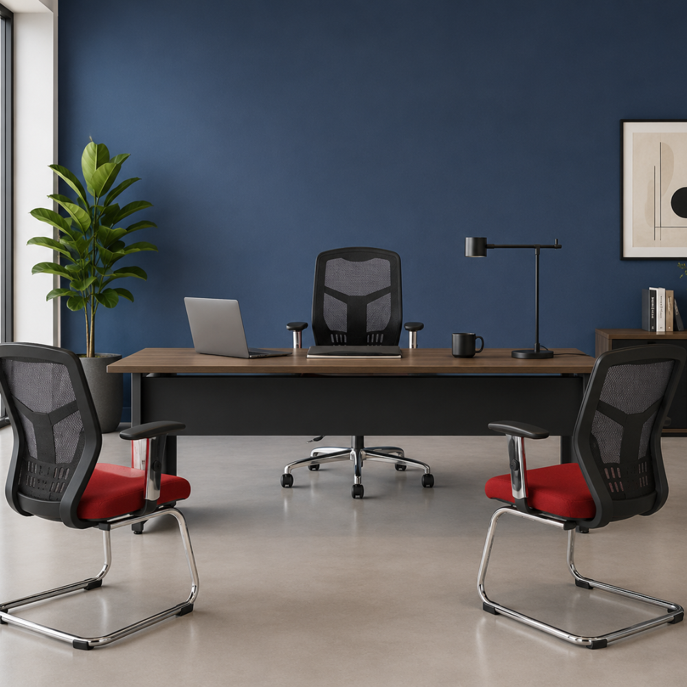 Silla Ejecutiva Zag Aluminio RE-1760