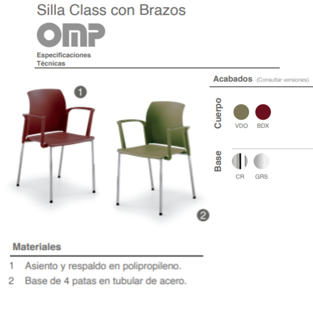 Silla Intereior Class