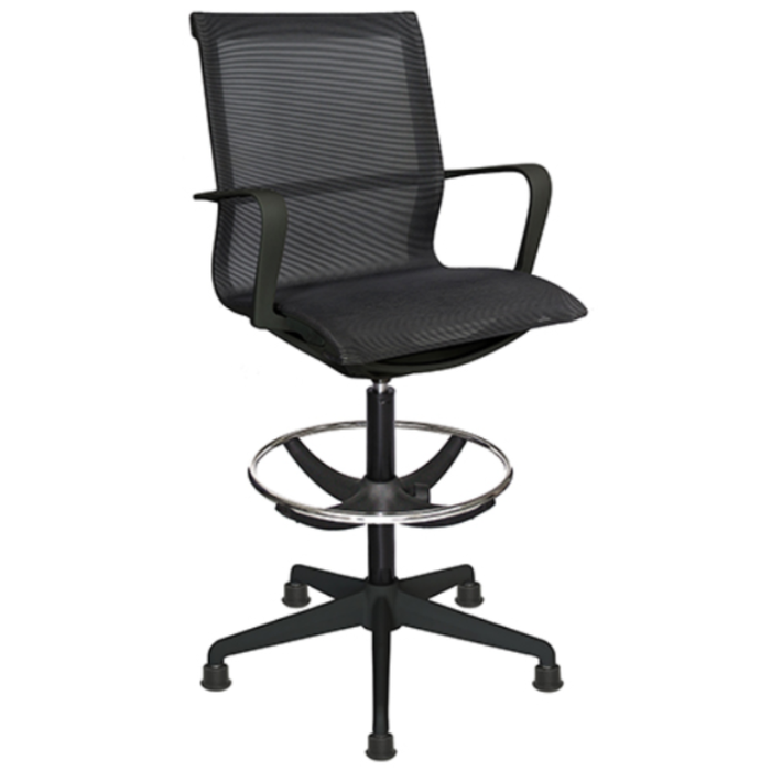 Silla Cajero Bio negro OHE-114negro