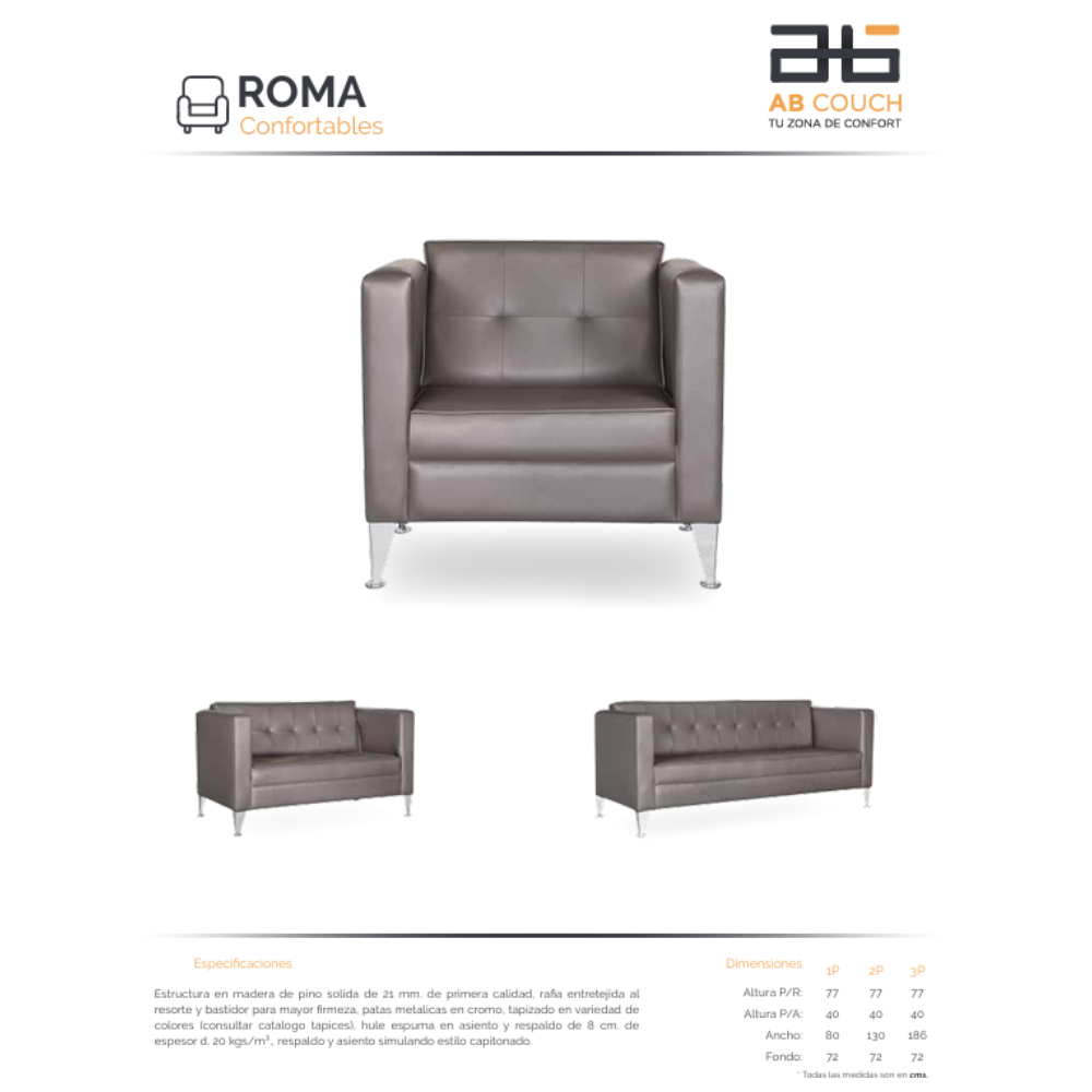 Sillón Albar Roma