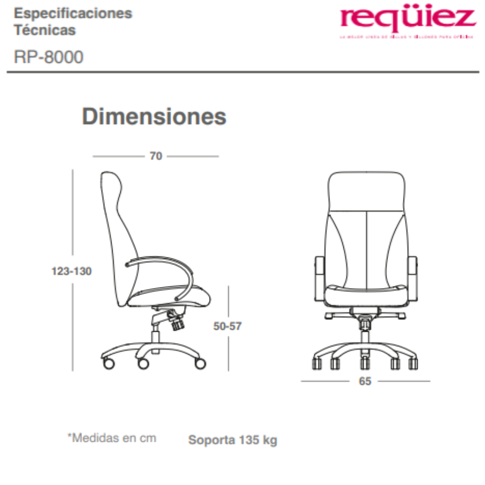 Sillon Ejecutivo RP-8000