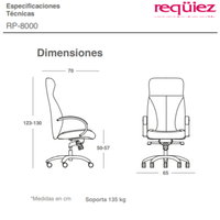 Sillon Ejecutivo RP-8000