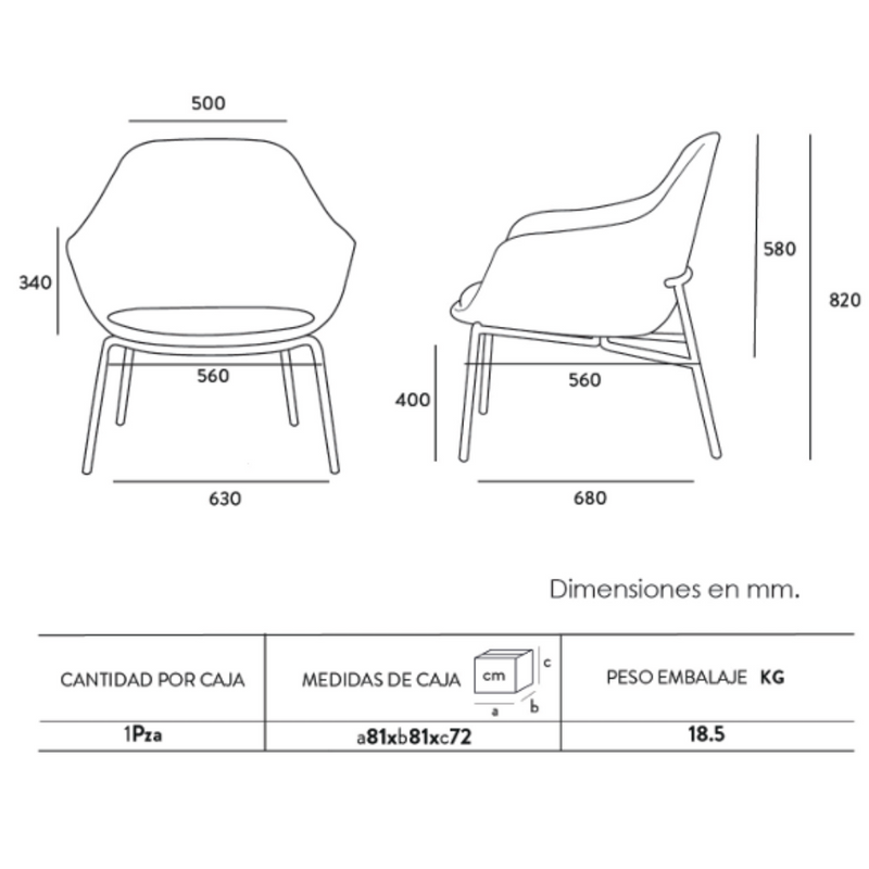 Sillon Fabrizia Lounge