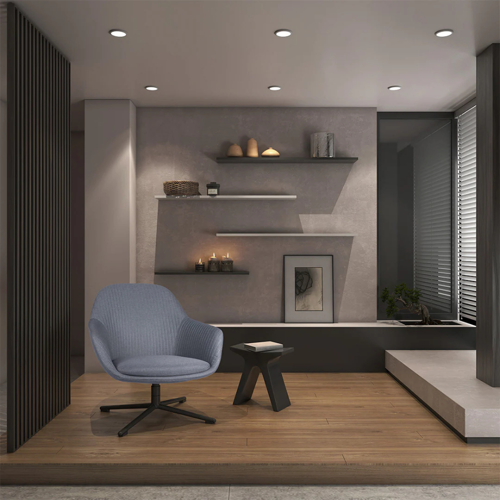 Sillon Fabrizia Lounge base estrella
