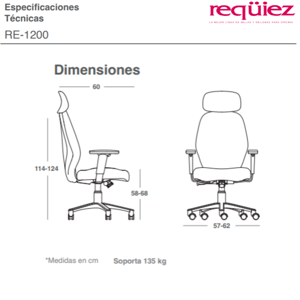 Sillón Gerencial RE-1200