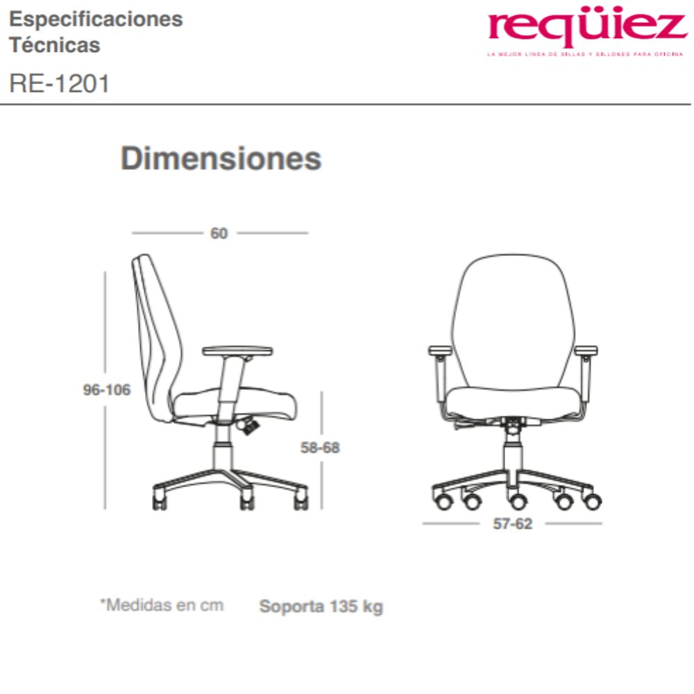 Sillón Gerencial RE-1201