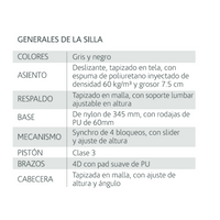 Sillón Xorex Eco Cabecera