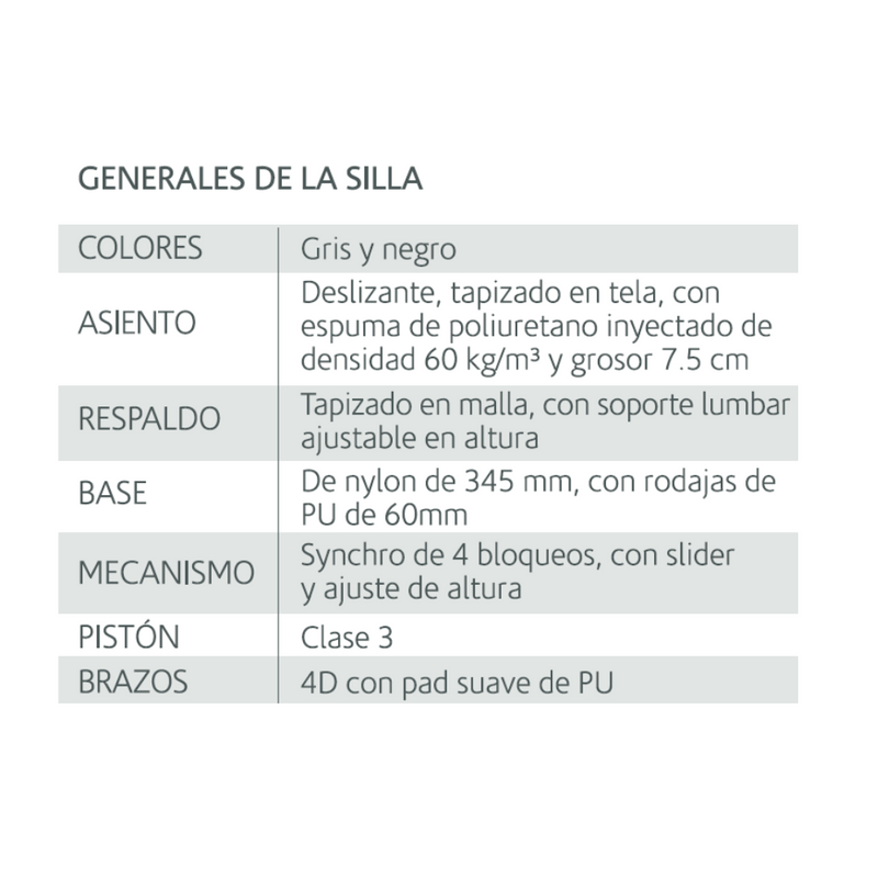 Sillón Arista Eco Ejecutivo