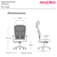 Silla Ejecutiva Mel RP-4500