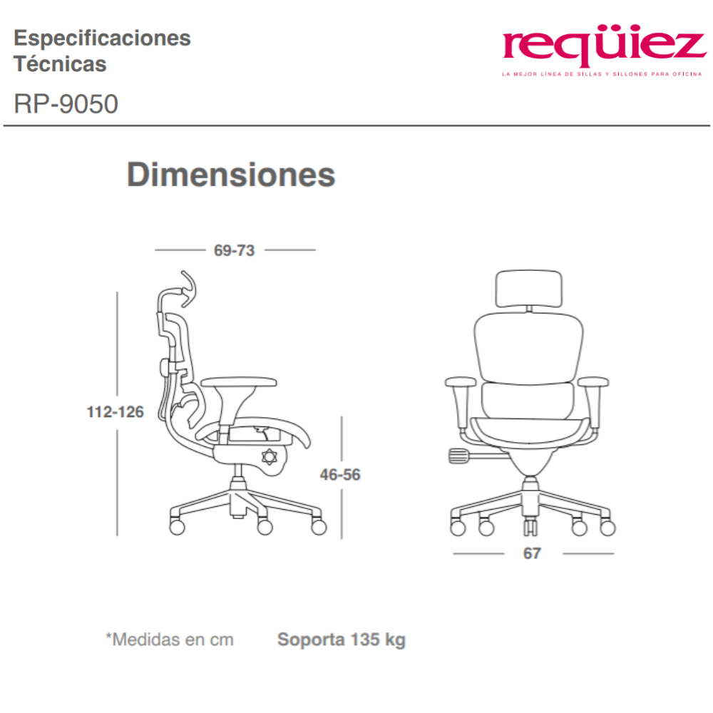 Sillón Presidencial RP-9050