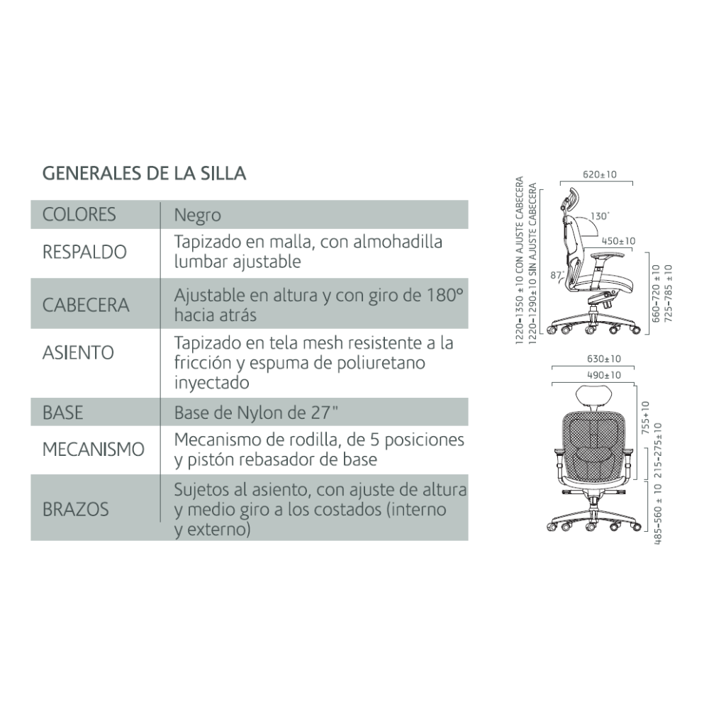 Sillón Ágata Cabecera