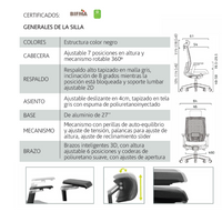 Sillón Sable Cabecera