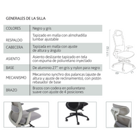 Sillón Xorex Cabecera