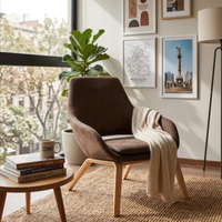 Silla Aura Base Madera