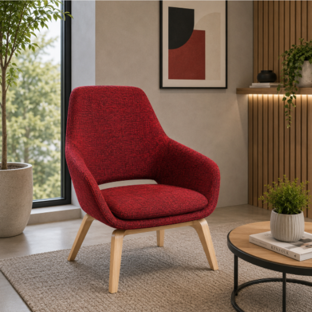 Silla Aura Base Madera