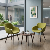 Silla Flok Base Madera