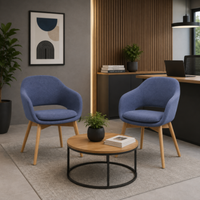 Silla Vibe Base de Madera