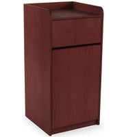 Mueble contenedor para basura para áreas de comida y restaurantes