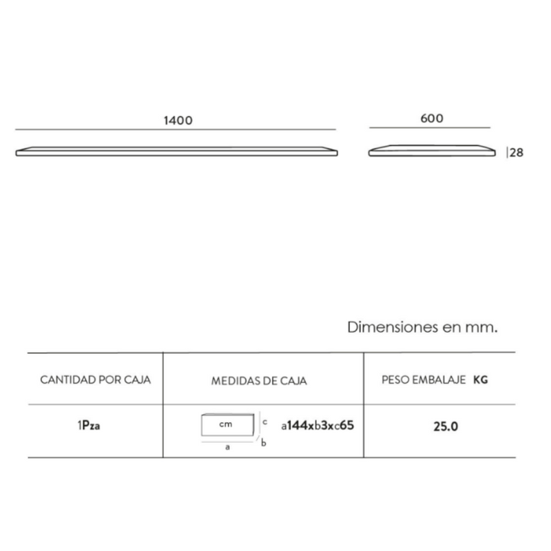 Cubierta Ara para mesa colaborativa