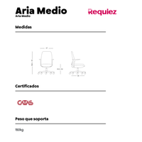 Sillón Ejecutivo Aria Respaldo Medio