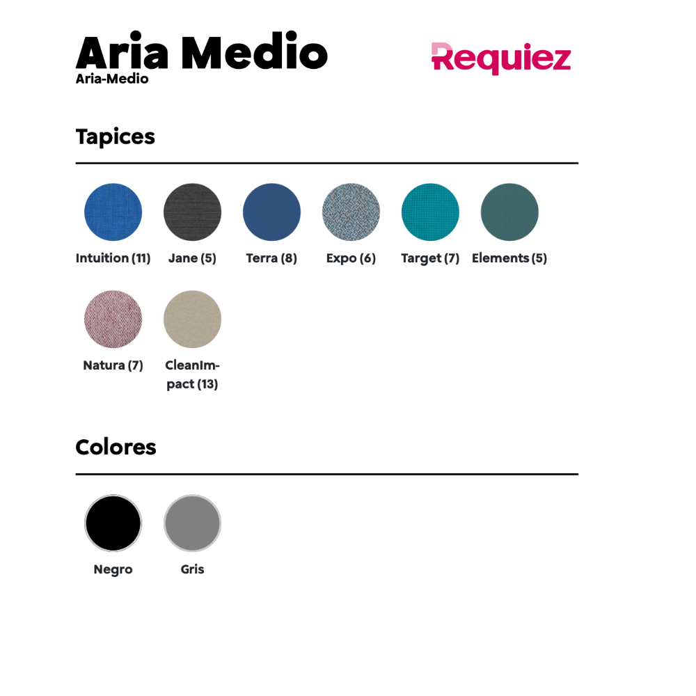 Sillón Ejecutivo Aria Respaldo Medio