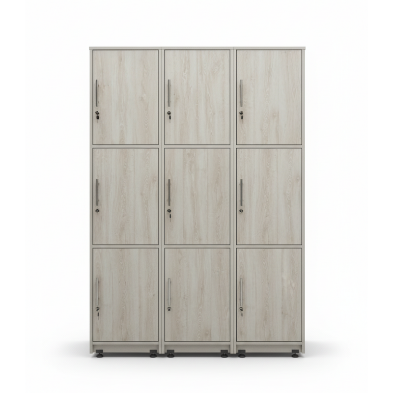 Lockers melamina 120x40x180