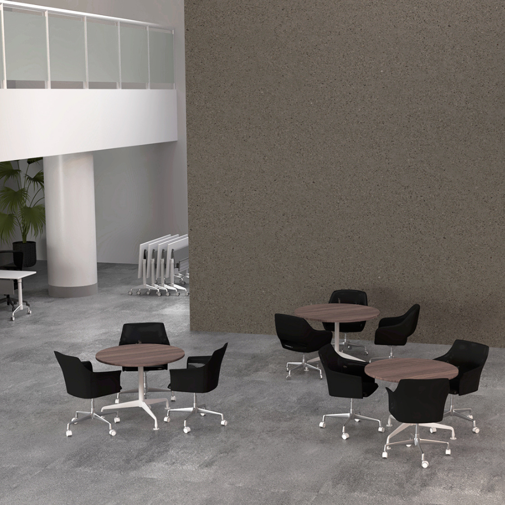 Mesa con base de altura fija Esencia 100X72.5cm