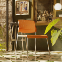 Silla Areta 4 patas asiento y respaldo en polipropileno