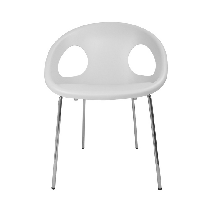 Silla Drop 4 Patas cromadas