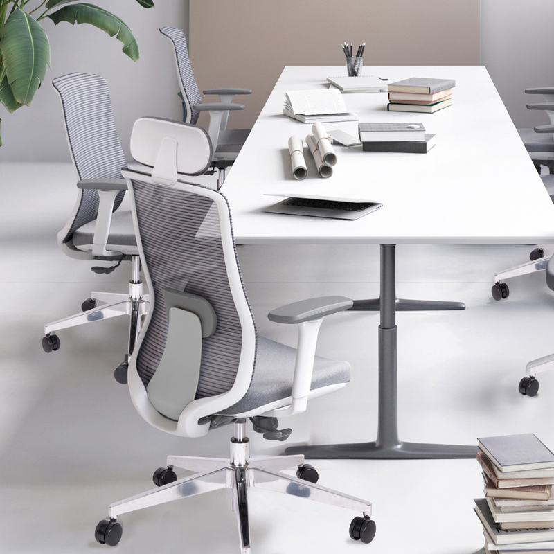Silla Ejecutiva Crew gris