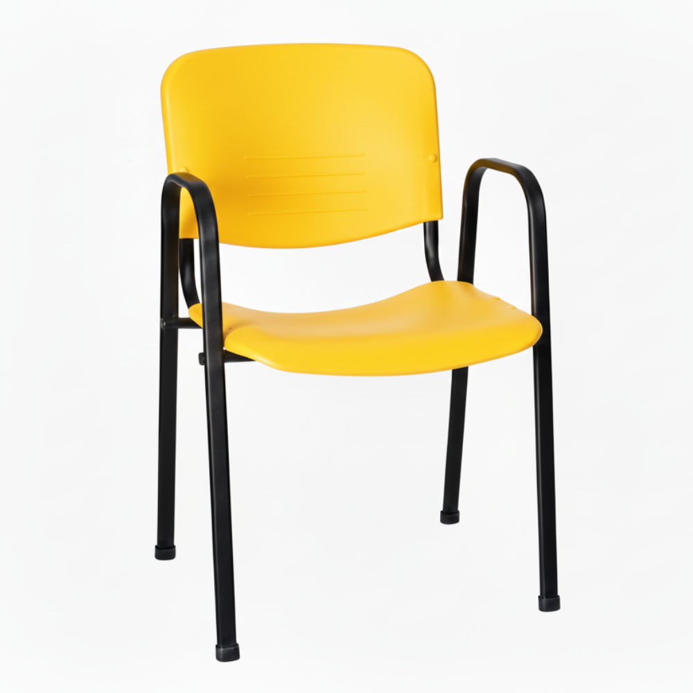 Silla ISO Plastic con brazos