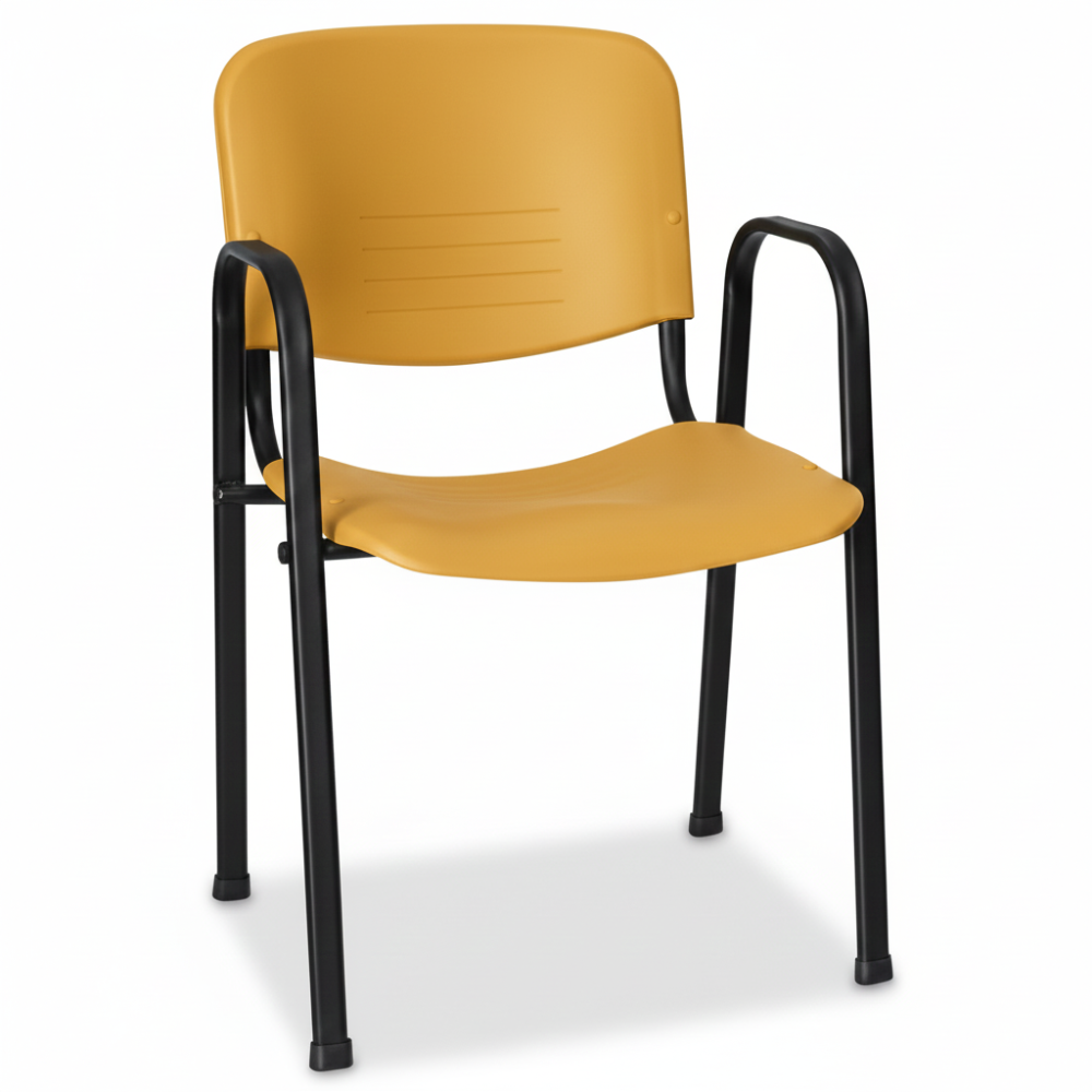 Silla ISO Plastic con brazos