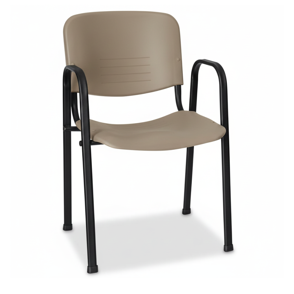 Silla ISO Plastic con brazos