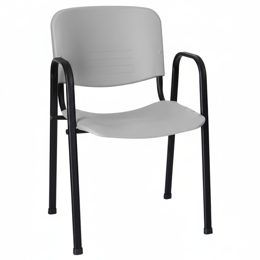 Silla ISO Plastic con brazos