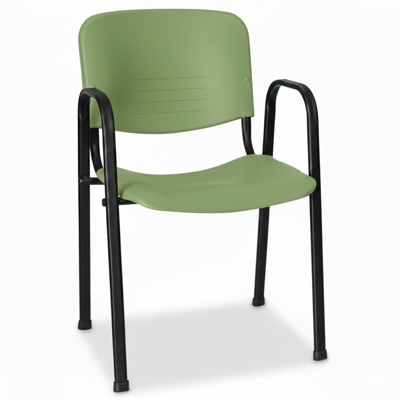 Silla ISO Plastic con brazos