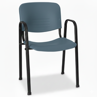 Silla ISO Plastic con brazos