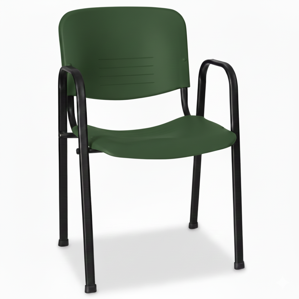 Silla ISO Plastic con brazos