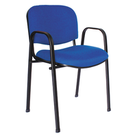 Silla ISO tapizada con brazos