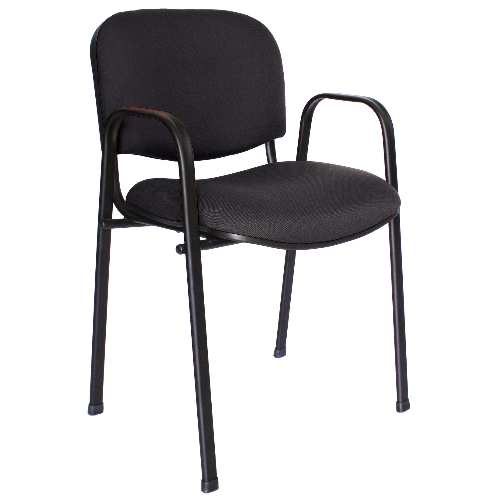 Silla ISO tapizada con brazos