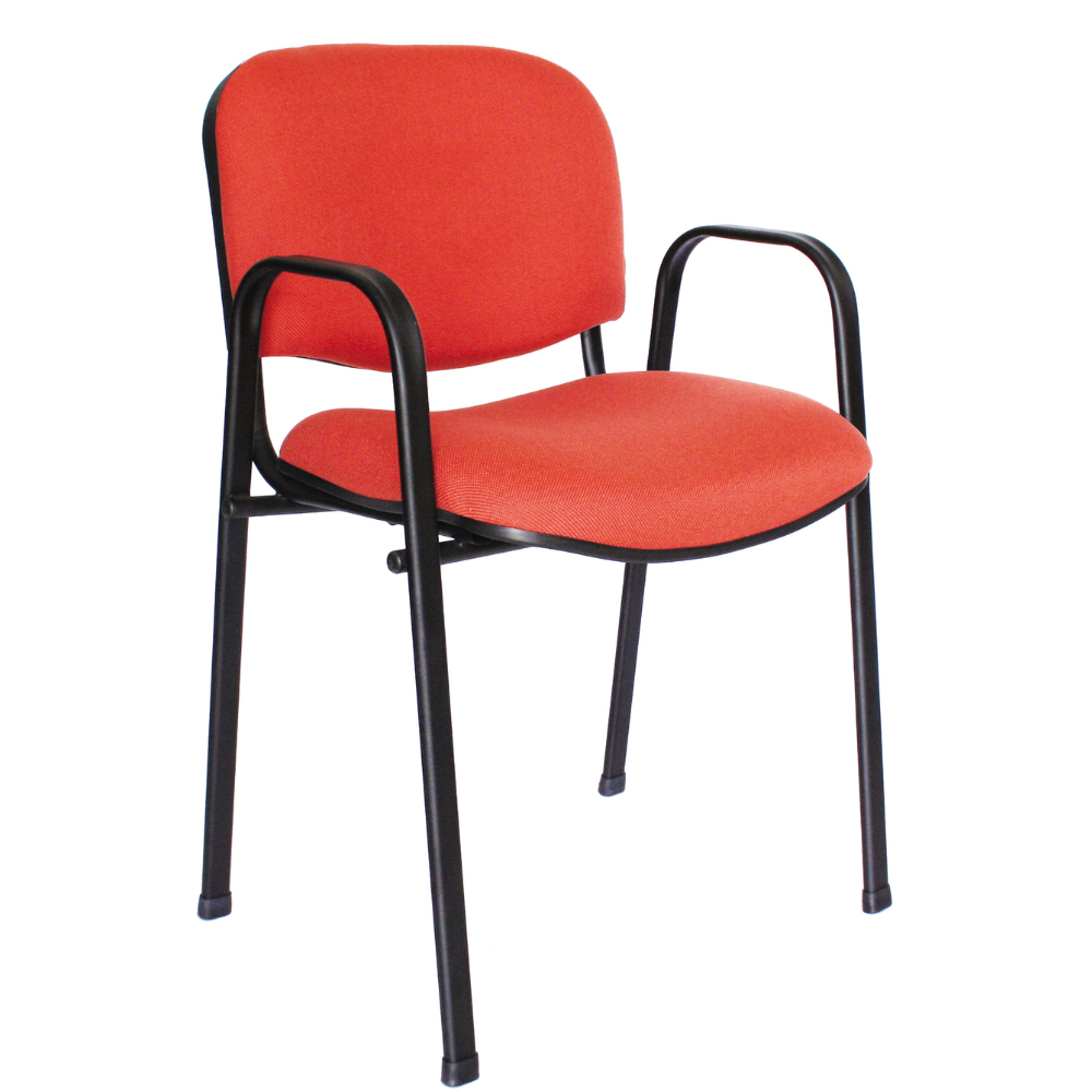Silla ISO tapizada con brazos