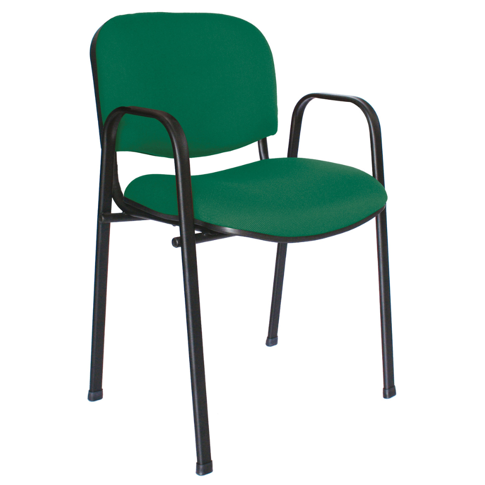 Silla ISO tapizada con brazos
