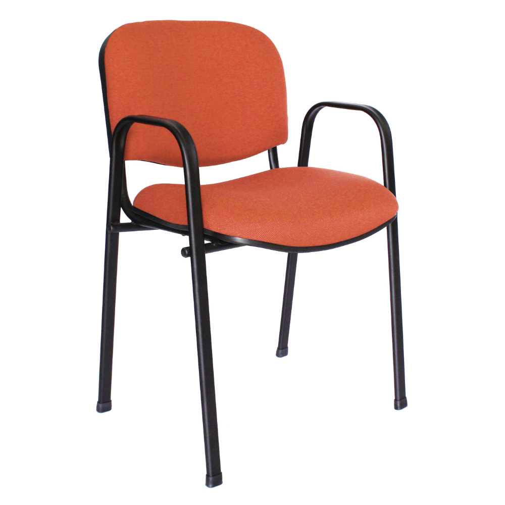 Silla ISO tapizada con brazos