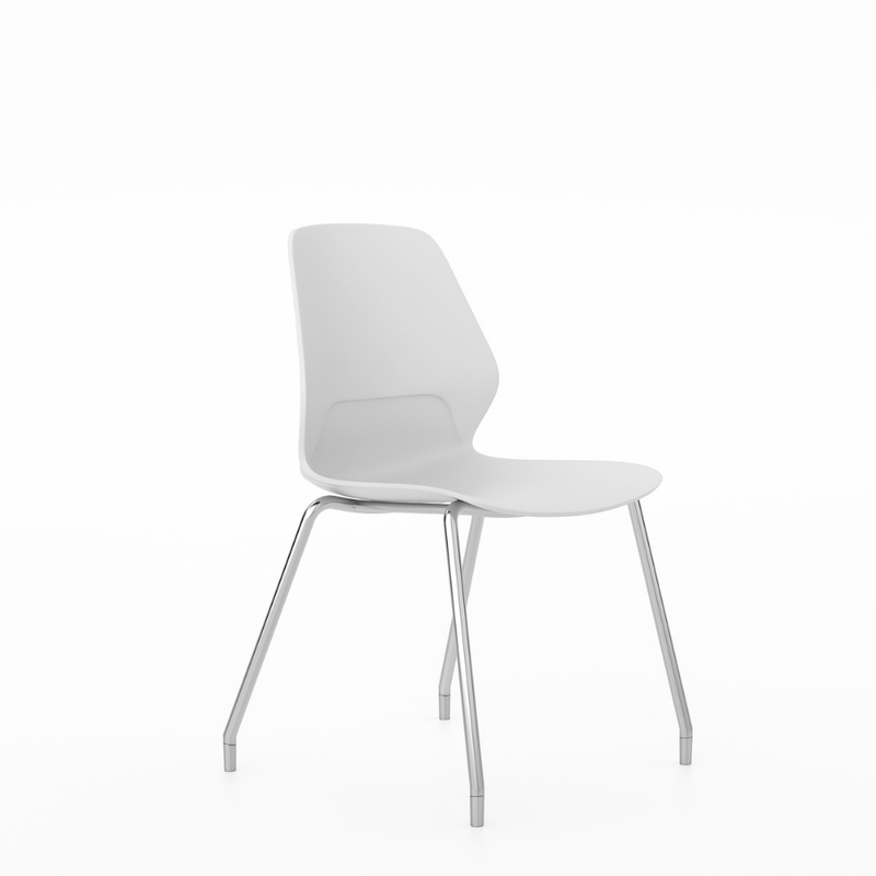 Silla Jimmy pata cromada
