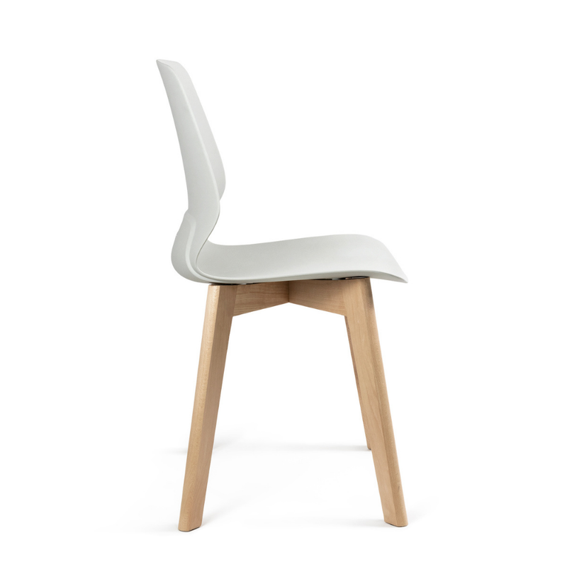 Silla Jimmy pata madera