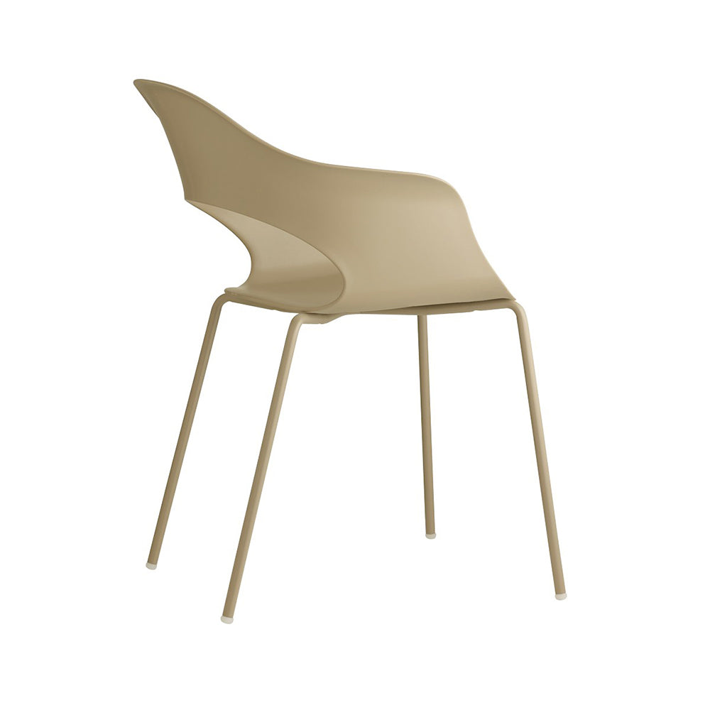 Silla Lady B Tecnopolímero 4 patas