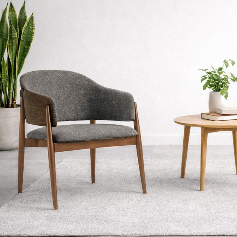 Silla Mariola Full Madera de Haya Natural o Nogal Tapizada