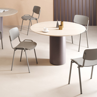 Silla Milk acero