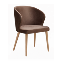 Silla Mora B Madera de Haya Natural o Nogal Tapizada