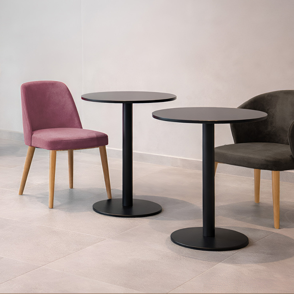 Silla Mora Madera de Haya Natural o Nogal Tapizada